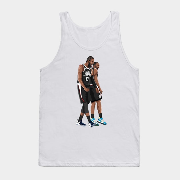 Paul George x Kawhi Leonard Tank Top by xavierjfong